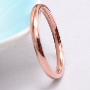 Thin Rose Gold Ring